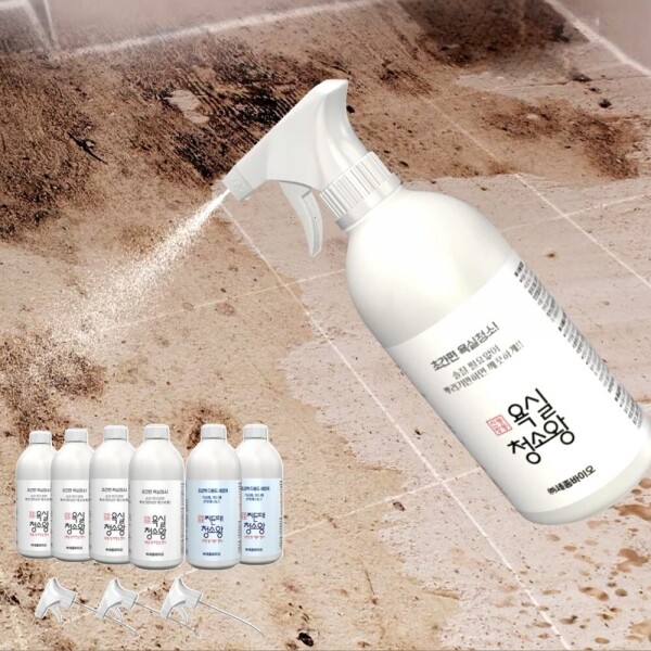 [강력세정] 신통방통 욕실 청소왕 뿌리는소독제 4+2 욕실세제 소독제