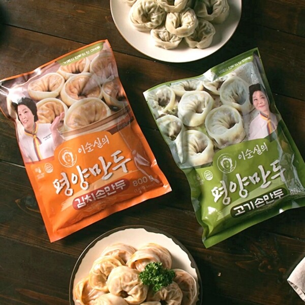 STAR PLANET SHOP,[맛있는] 이순실 평양만두 냉동 고기 김치만두 60개 1세트 수제 김치손만두