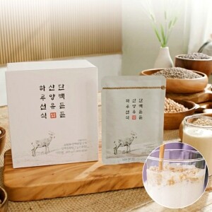[고단백] 단백든든 산양유 하루선식 30인분 선식 곡물쉐이크 아침식사대용