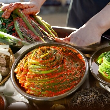 [국내산] 이인화 명인 여수 돌산 갓으로 만든 김치 4kg+갓물김치 1kg