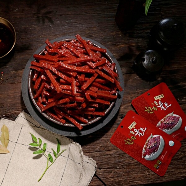 STAR PLANET SHOP,[국내산] 1등급 수제 한우 육포 프리미엄 명품 소고기 비법 육포 우가네