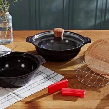 [붙지않는] 독일 몬타 매직냄비 8종 세트 세라믹 냄비 전골 찌개 구이 뚝배기