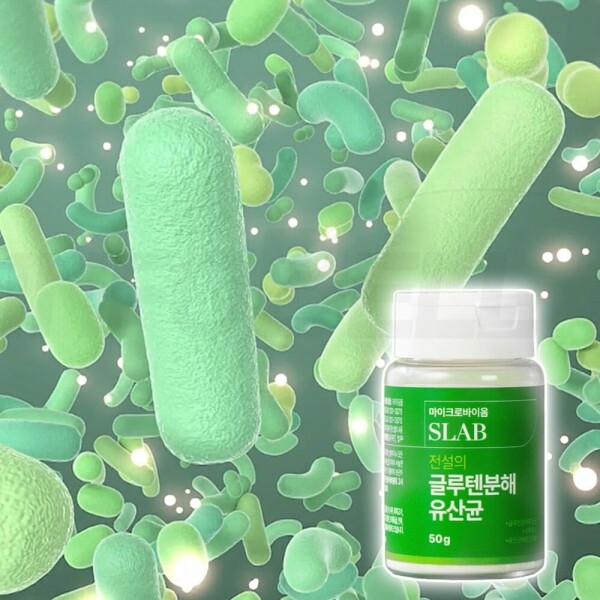 STAR PLANET SHOP,[특허] 전설의 글루텐분해 유산균 밀가루 분해 소화 효소 유산균 분말