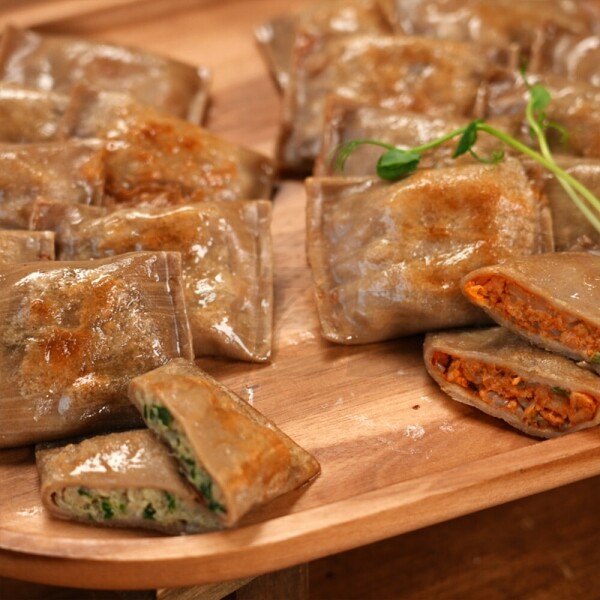 STAR PLANET SHOP,[국내산] 메밀명가 메밀전병 강원도 향토 군만두 고기 김치 메밀전병