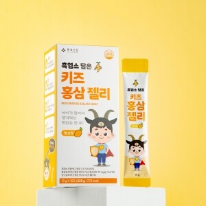 [흑색건강]흑염소담은 키즈 홍삼젤리