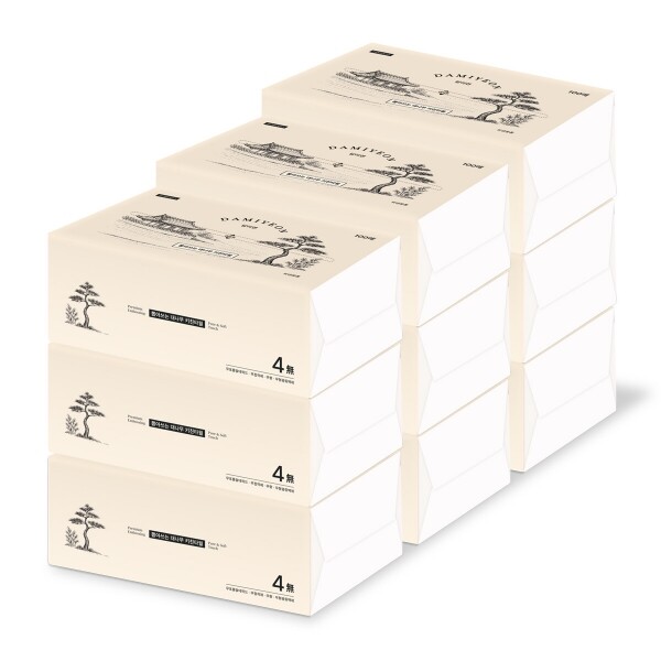 STAR PLANET SHOP,담이연 뽑아쓰는 대나무 키친타월 100매 x 9개